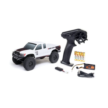 Axial 1/24 SCX24 Base Camp Rock Crawler RTR (White) 1219T1